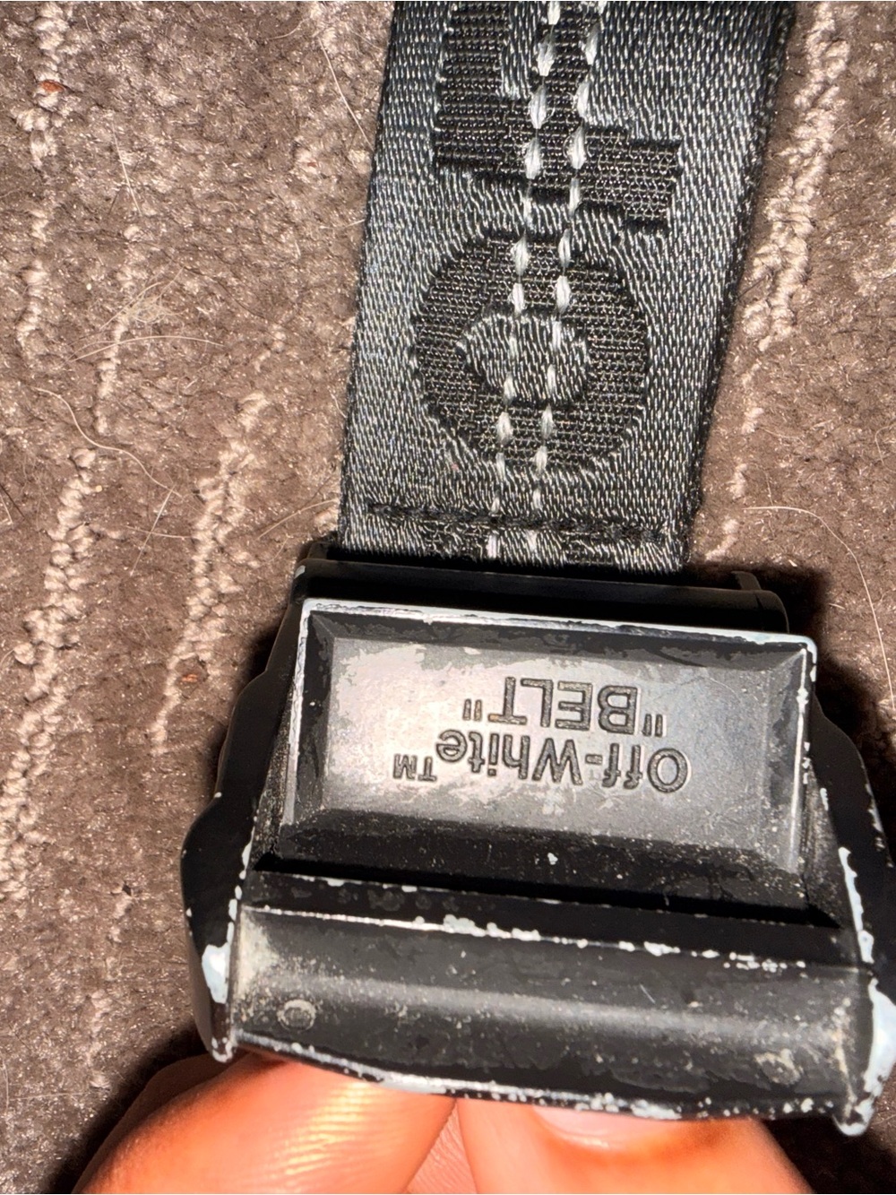 OFF-WHITE Classic Industrial Belt